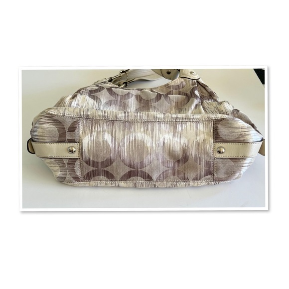 Coach Madison Op Art Ikat Maggie Shoulder Bag - Picture 6 of 16